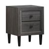 Concise Style Retro Elegant Multipurpose Bedside Nightstand