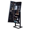 Mirror Jewelry Cabinet Ladies Girls Wooden Bedroom Furniture Mirror Jewelry Wardrobe Wholesale