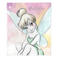 Tinkerbell, Sketchy Fairy Aggretsuko Comics Silk Touch Throw Blanket, 50" x 60"
