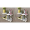 Wall Shelves 4 pcs White 23.6"