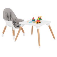 Children's High Dining Chair Detachable Two-In-One Table And Chair
