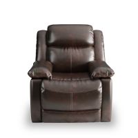 ORIS FUR. PU Leather Heated Massage Recliner Sofa Ergonomic Lounge with 8 Vibration Points RT