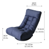 floor chair single sofa reclining chair Japanese chair lazy sofa tatami balcony reclining chair leisure sofa adjustable chair