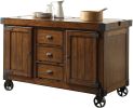 ACME Kabili Kitchen Cart, Antique Tobacco YF