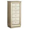 Talor Jewelry Armoire in Antique Gold