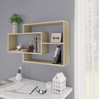 Wall Shelves Sonoma Oak 40.9"x7.9"x23.6" Chipboard