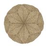 Round Natural Fiber Seagrass Woven Area Rug