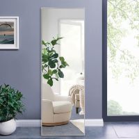 Modern and Contemporary Thin Frame Wall Mirror