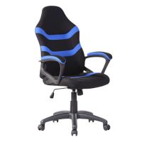 Gaming Office Chair with Fabric Adjustable Swivel,BLUE