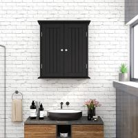 Bathroom wall cabinet;  space saving storage cabinet above toilet;  medicine cabinet with 2 doors and adjustable shelves;  cupboard