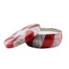 VOLUSPA - 3 Wick Decorative Tin Candle - Crushed Candy Cane 5456 340g/12oz