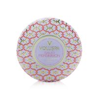 VOLUSPA - 3 Wick Decorative Tin Candle - Saijo Persimmon 8122 340g/12oz