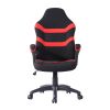 Gaming Office Chair with Fabric Adjustable Swivel,Red