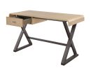 Danton Desk; Gold Aluminum YJ