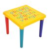 Alphabet ABC Children's Desk and Chair Set Child Kids Study Printing Table Set