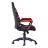 Gaming Office Chair with Fabric Adjustable Swivel,Red