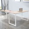 L Shaped Home Office Computer Desk with Modern Style and MDF Board, Easy to Assemble