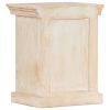 Bedside Cabinet 15.7"x11.8"x19.7" Solid Mango Wood