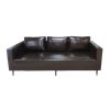 Modern Simple Design Classic Leather Sofa Set 3 Seat Office Waiting Room Office Sofa