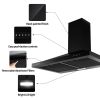 30 inch Wall Mount Range Hood Kitchen Exhaust Stove Vent 350CFM Mechanical Control