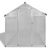 Reinforced Aluminium Greenhouse with Base Frame 49.5ftÂ²