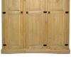 Wardrobe Mexican Pine Corona Range 3 Doors