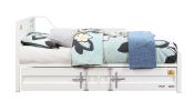 Cargo Daybed & Trundle (Twin Size); White (1Set/1Ctn) XH