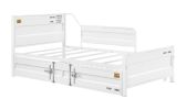 Cargo Daybed & Trundle (Twin Size); White (1Set/1Ctn) XH