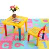 Alphabet ABC Children's Desk and Chair Set Child Kids Study Printing Table Set