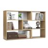 6-Open Bookshelf Display Stand for Corner