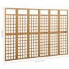 6-Panel Room Divider/Trellis Solid Fir Wood 95.5"x70.9"