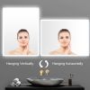 Beveled Frameless Lighted Bathroom / Vanity Mirror