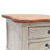 Bedside Cabinet Solid Reclaimed Wood 18.9"x13.8"x25.2"