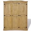 Wardrobe Mexican Pine Corona Range 3 Doors