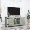 TV Stand Mid-Century Wood Modern Entertainment Center Adjustable Storage Cabinet TV Console for Living Room