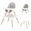 Children's High Dining Chair Detachable Two-In-One Table And Chair