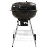 Kettle Charcoal BBQ Grill 28.7"x22.8"x37.8" Steel