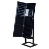 Mirror Jewelry Cabinet Ladies Girls Wooden Bedroom Furniture Mirror Jewelry Wardrobe Wholesale