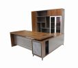 Glass Door Filing Modern Office Furniture Cabinet Wooden Office Furniture