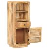 Highboard 17.7"x12.6"x43.3" Rough Mango Wood