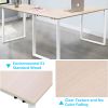 L Shaped Home Office Computer Desk with Modern Style and MDF Board, Easy to Assemble