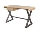 Danton Desk; Gold Aluminum YJ