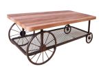 Francie Coffee Table in Oak & Antique Gray XH