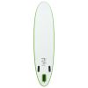 Inflatable Stand Up Paddleboard Set Green and White