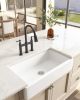 30" Farmhouse/Apron Front White Ceramic Kitchen Sink