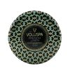 VOLUSPA - 3 Wick Decorative Tin Candle - French Linen 8224 340g/12oz