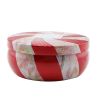 VOLUSPA - 3 Wick Decorative Tin Candle - Crushed Candy Cane 5456 340g/12oz