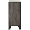 Storage Cabinet Gray 28.3"x14.2"x32.3" Metal and MDF