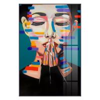 Professional 100%Hand Painted Oil Painting Artist Directly Supply High Quality Hand Painted Praying Woman On Canvas Wall Pictures (size: 90x120cm)
