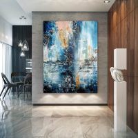 Large Abstract Painting On Canvas Large Painting On Canvas Huge Canvas Painting Canvas Custom Art Oil Paintings (size: 60x90cm)